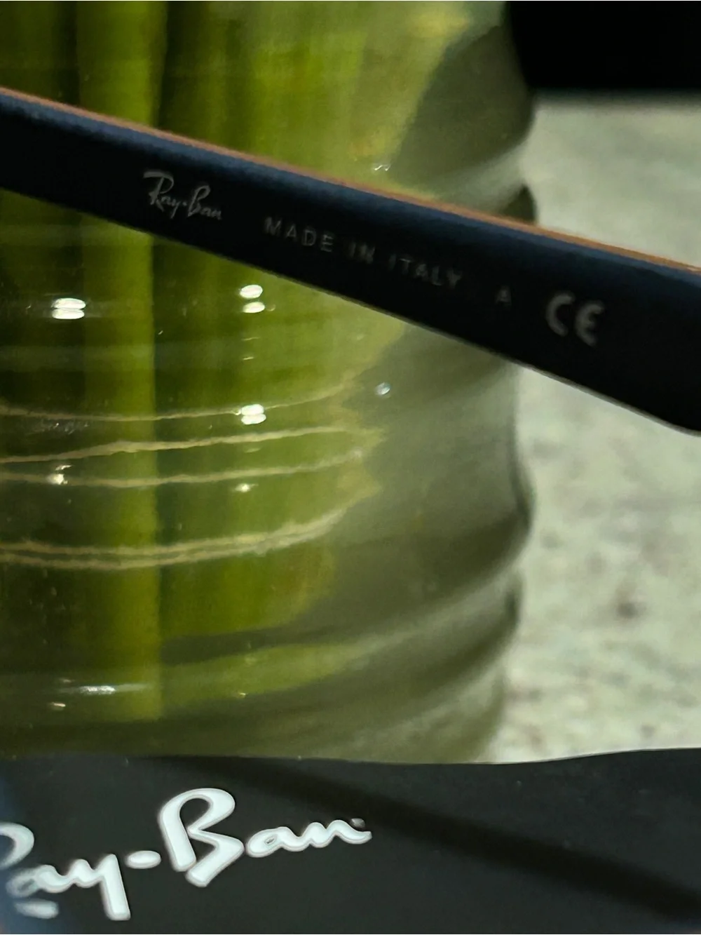 Ray-Ban RB3016M Clubmaster Wood Sunglasses 1180/R5 51mm + Case